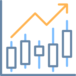 Candlestick chart icon