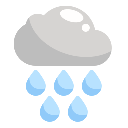 lluvioso icono