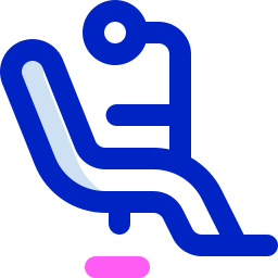 Dentist chair icon