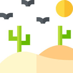 deserto Ícone