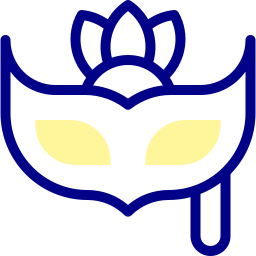 feest masker icoon