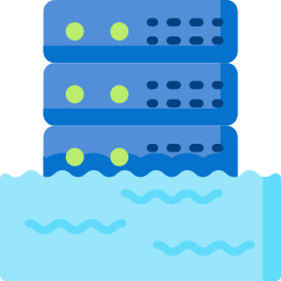 Data lake icon