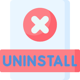 Uninstall icon