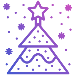 Christmas tree icon