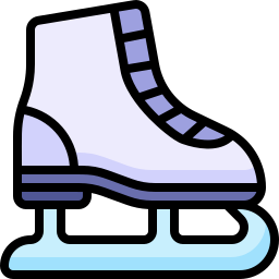 patines de hielo icono
