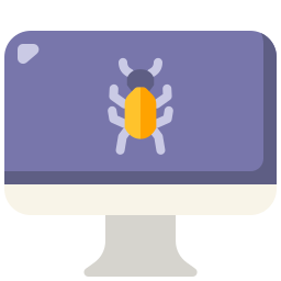 insetto informatico icona