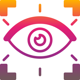 Eye recognition icon