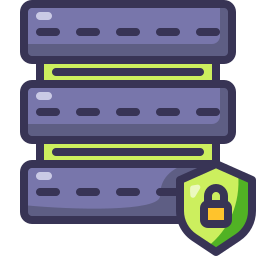 bezpieczeństwo bazy danych ikona