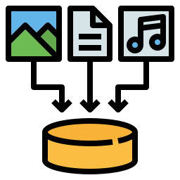 Data collecting icon