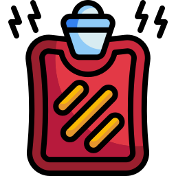 Hot water bottle icon