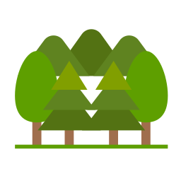 forêt Icône