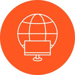 globales netzwerk icon