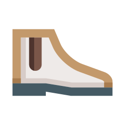 scarpa in pelle icona