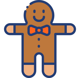 Ginger cookies icon