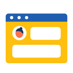 온라인 프로필 icon