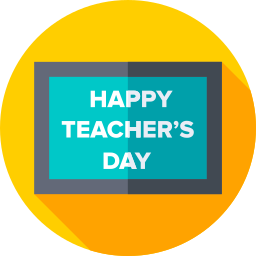 Teachers day icon