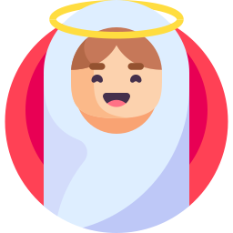 Baby jesus icon