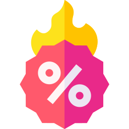 Hot deal icon