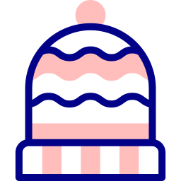 sombrero tejido icono