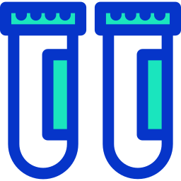 Test tubes icon