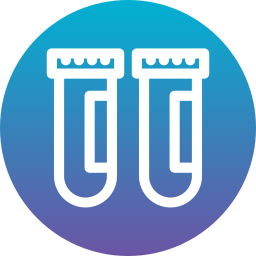 Test tubes icon