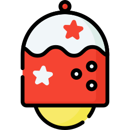 Christmas decoration icon