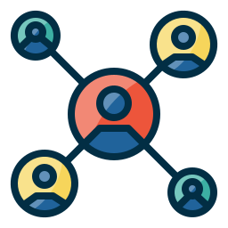 netwerkverbinding icoon