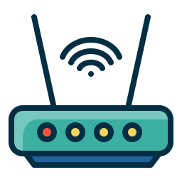 router inalámbrico icono