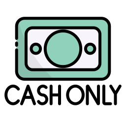 현금 만 가능 icon