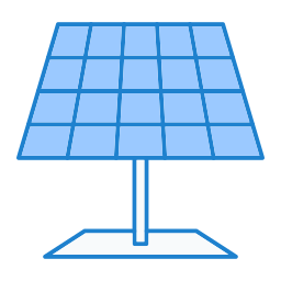 Solar panel icon