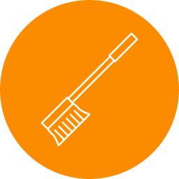 Cleaning brush icon