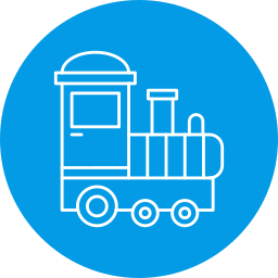 Toy train icon