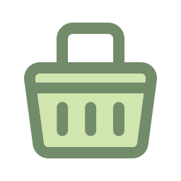 tienda de cestas icono