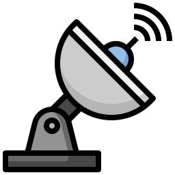satelliet schotel icoon