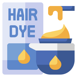 Hair dye icon
