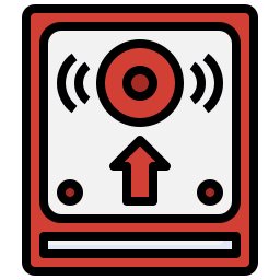 Fire alarm icon