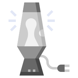 lampada lava icona