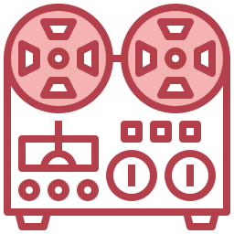Reel to reel icon