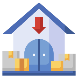 Door delivery icon