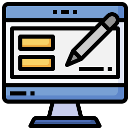 diseño web icono