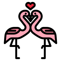 flamingos Ícone