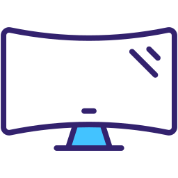 Monitor screen icon