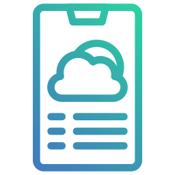 application météo Icône