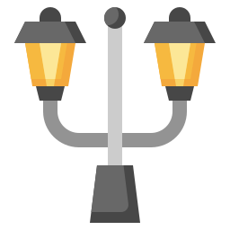 lampione stradale icona