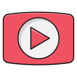 marchio di youtube icona