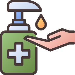 Hand sanitizer icon