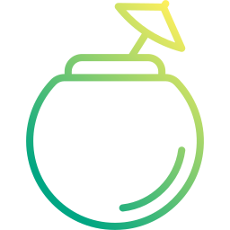 Coconut water icon