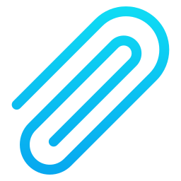 Paper clip icon