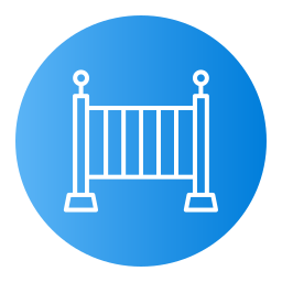 Baby bed icon