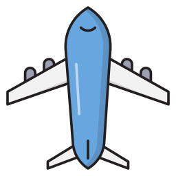 trasporto aereo icona